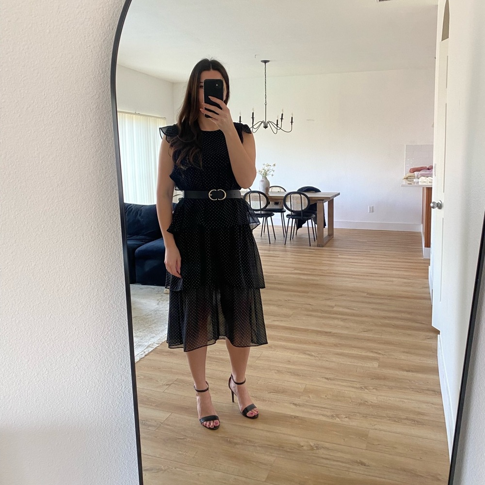 Who what wear polkadot dress